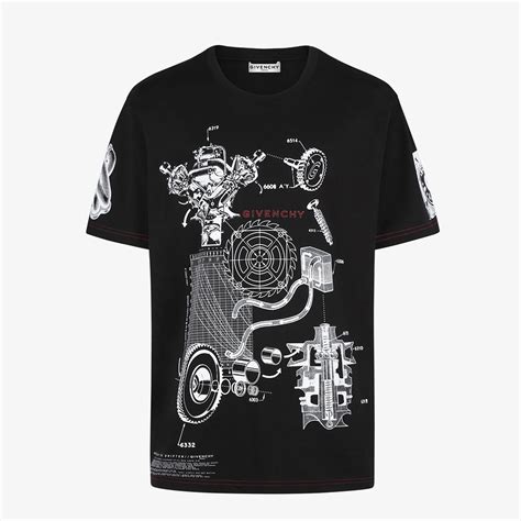 givenchy schematics t shirt|GIVENCHY Schematics brand.